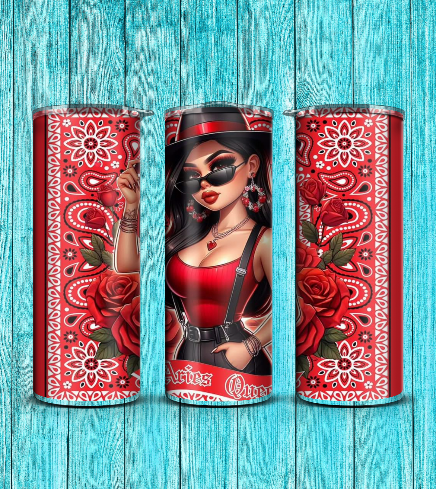 20oz chola zodiac tumbler dupes