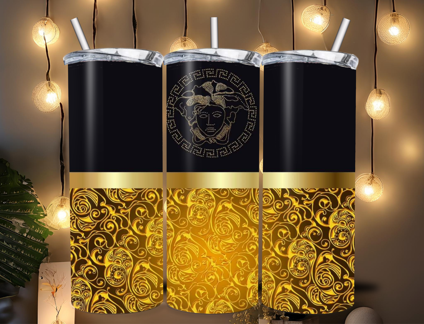 30oz Versace tumbler