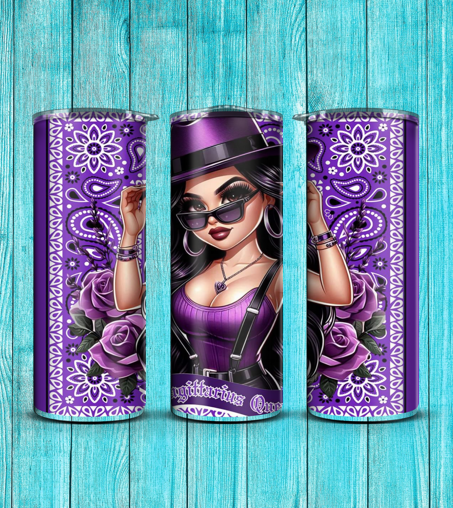 20oz chola zodiac tumbler dupes