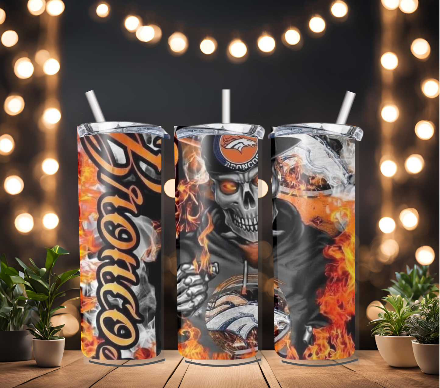 20oz broncos smoke tumbler dupe