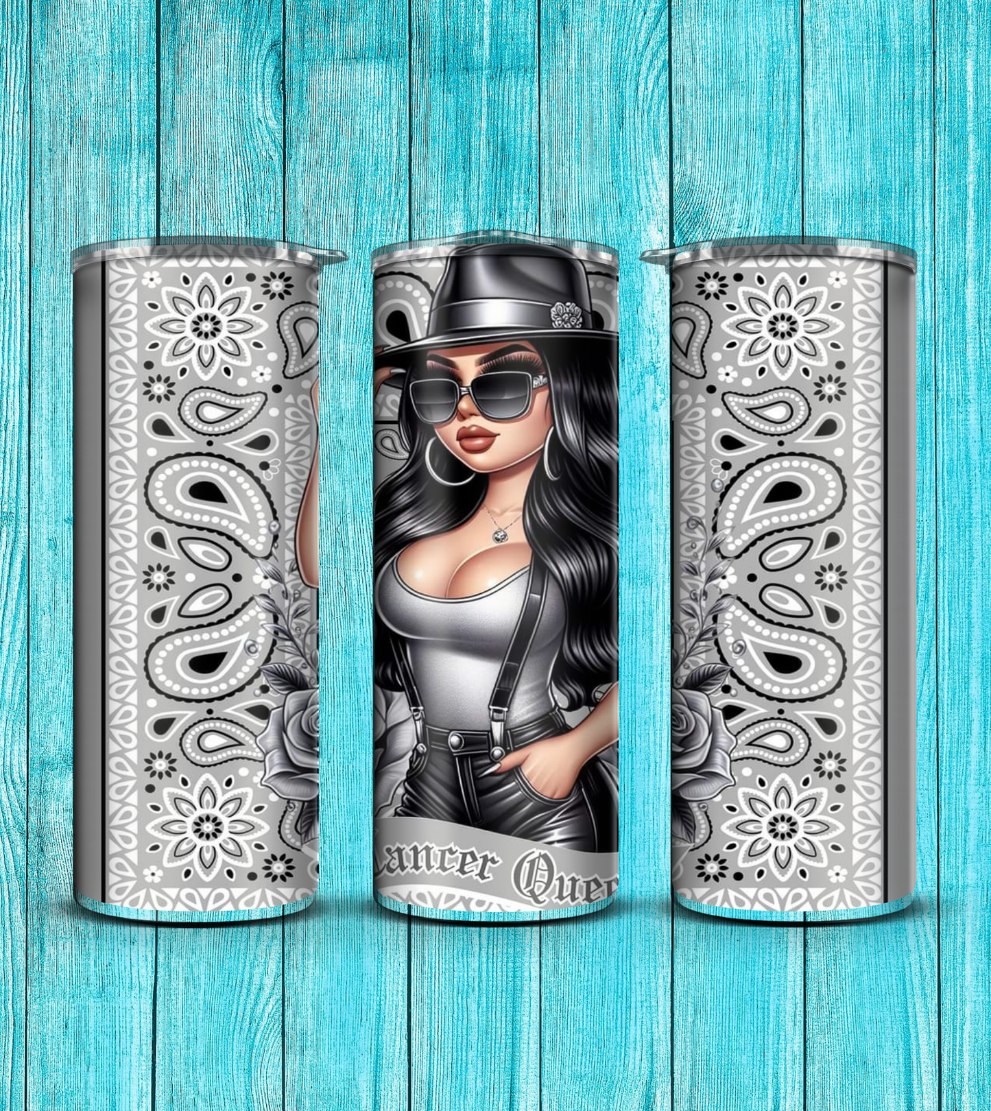 20oz chola zodiac tumbler dupes