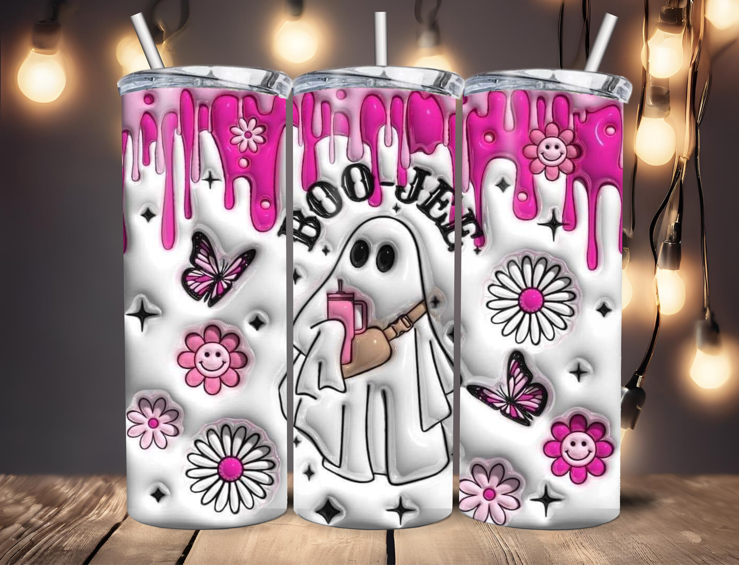 20oz boo-jee inflated ghost tumbler